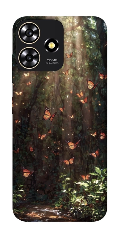Чехол на ZTE Blade A73 4G butterfly фото 1 из 1
