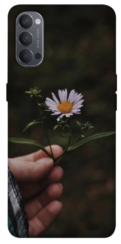 Чехол на Oppo Reno 4 Ромашка v4 фото 1 из 1