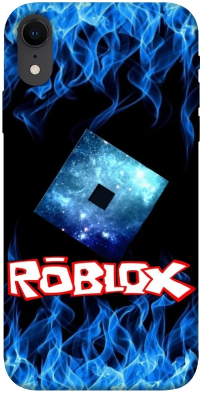 Чохол на Apple iPhone XR (6.1") Roblox Galaxy Flame Logo фото 1 з 1