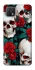 Чохол на Oppo A15s / A15 skull and rose фото 1 з 1