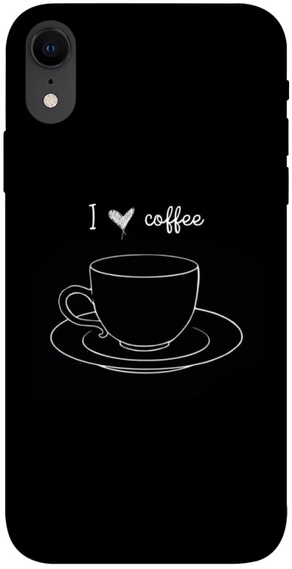 Чехол на Apple iPhone XR (6.1") Black coffee фото 1 из 1