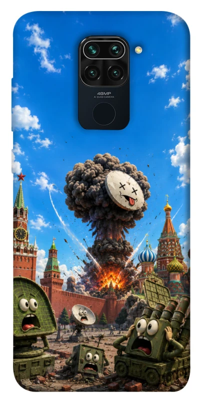 Чохол на Xiaomi Redmi Note 9 / Redmi 10X Moscow never sleeps ver.7 фото 1 з 1