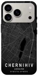 Чохол на Apple iPhone 17 Pro (6.3") Chernihiv map фото 1 з 1