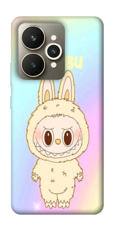 Чохол на Realme 15 Fluffy Rainbow Labubu фото 1 з 1