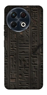 Чехол на TECNO Spark 30 Pro (KL7) Hieroglyphs фото 1 из 1
