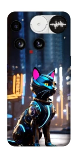 Чехол на Nothing Phone (3) Cyber cat фото 1 из 1