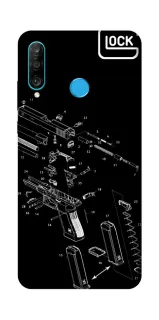 Чохол на Huawei P30 lite LOCK фото 1 з 1