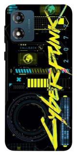 Чохол на Motorola Moto E13 Cyberpunk фото 1 з 1