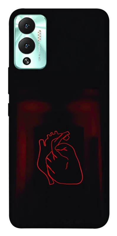 Чехол на Infinix Hot 12 Play Красное сердце фото 1 из 1