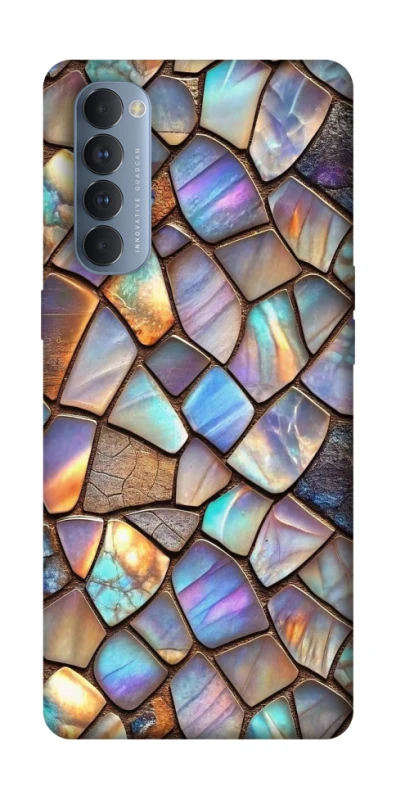 Чохол на Oppo Reno 4 Pro Nature Mosaic ver.1 фото 1 з 1