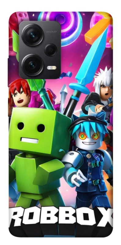 Чохол на Xiaomi Redmi Note 12 Pro 5G Roblox gaming heroes фото 1 з 1