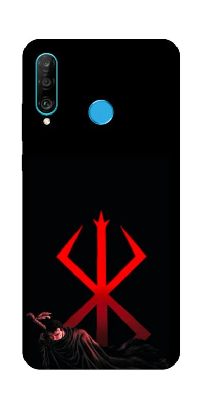Чохол на Huawei P30 lite Berserk Red Logo фото 1 з 1