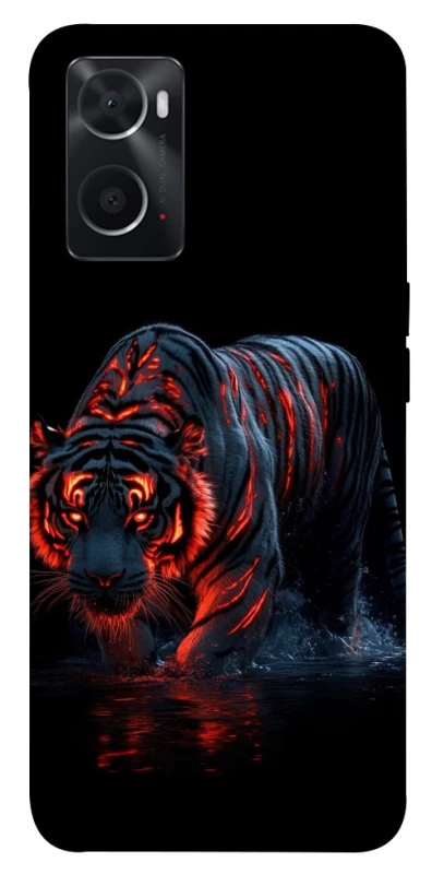 Чохол на Oppo A76 4G fire tiger фото 1 з 1