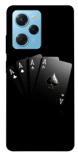 Чехол на Xiaomi Poco X5 Pro 5G Black Cards фото 1 из 1