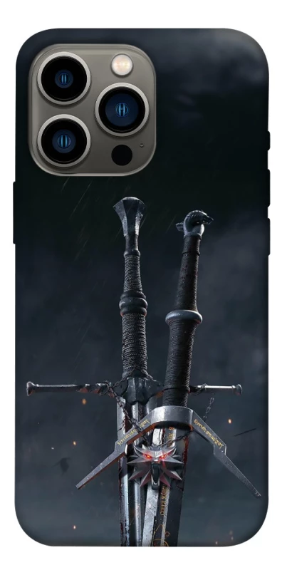 Чехол на Apple iPhone 13 Pro (6.1") Мечи Ведьмака фото 1 из 1