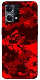 Чехол на Oppo Reno 7 4G Camouflage v28 фото 1 из 1
