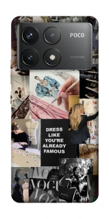 Чехол на Xiaomi Poco F6 Pro Fashion collage ver.11 фото 1 из 1