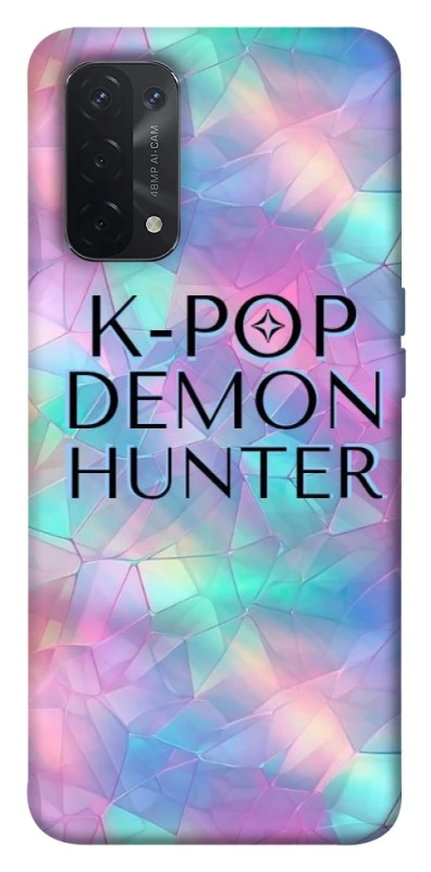 Чохол на Oppo A54 5G / A74 5G K-Pop Demon Hunters Logo фото 1 з 1