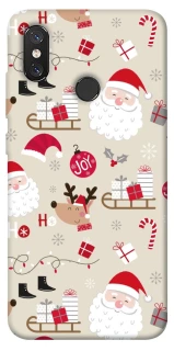 Чохол на Xiaomi Mi 8 Новорічний v1 фото 1 з 1