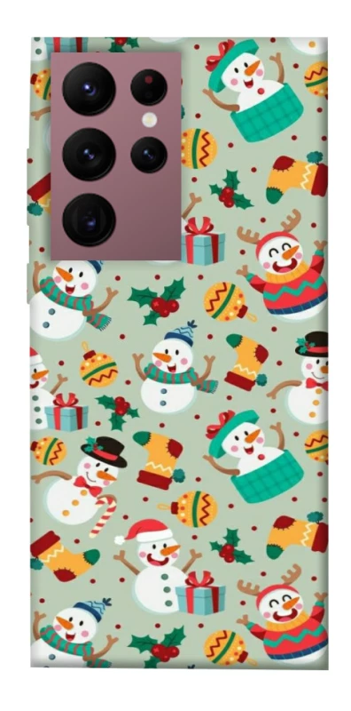 Чохол на Samsung Galaxy S22 Ultra Новорічний v2 фото 1 з 1