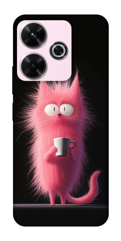 Чехол на Xiaomi Redmi 13 4G Розовый котёнок фото 1 из 1