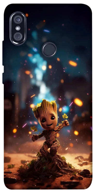 Чохол на Xiaomi Redmi Note 5 Pro / Note 5 (AI Dual Camera) Baby Groot v3 фото 1 з 1