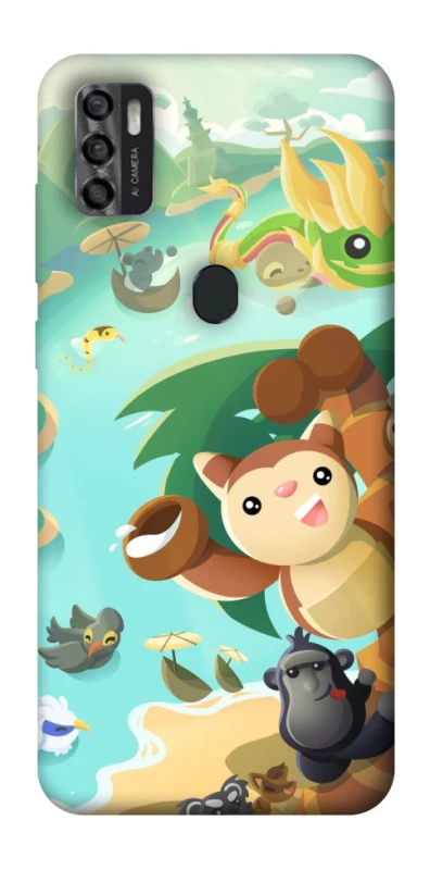 Чохол на ZTE Blade A7s (2020) Adopt Me Tropical Adventure фото 1 з 1