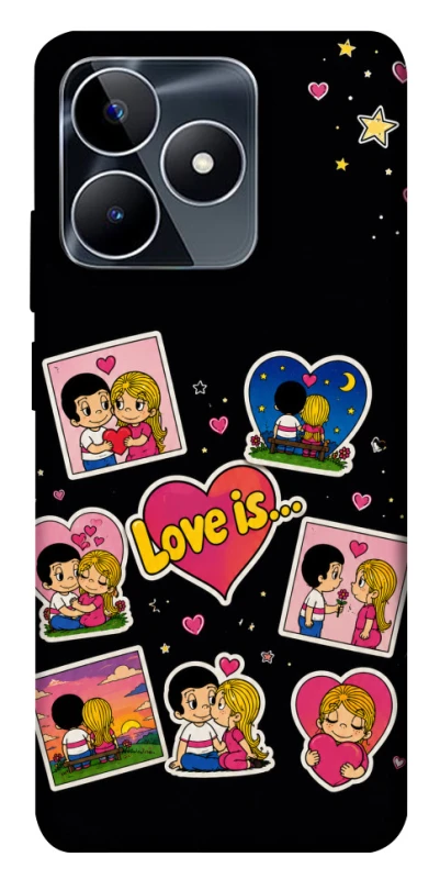Чехол на Realme C53 Love is фото 1 из 1