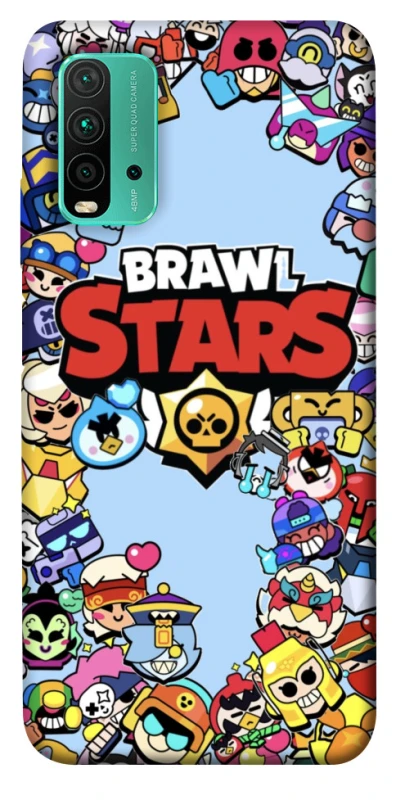 Чехол на Xiaomi Redmi Note 9 4G / Redmi 9 Power Brawl Stars ver.2 фото 1 из 1