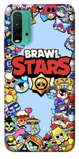 Чохол на Xiaomi Redmi Note 9 4G / Redmi 9 Power Brawl Stars ver.2 фото 1 з 1