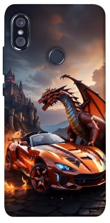 Чохол на Xiaomi Redmi Note 5 Pro / Note 5 (AI Dual Camera) Сar and dragon фото 1 з 1