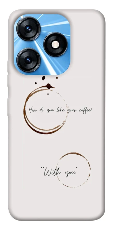 Чохол на TECNO Spark 10 Coffee with you фото 1 з 1