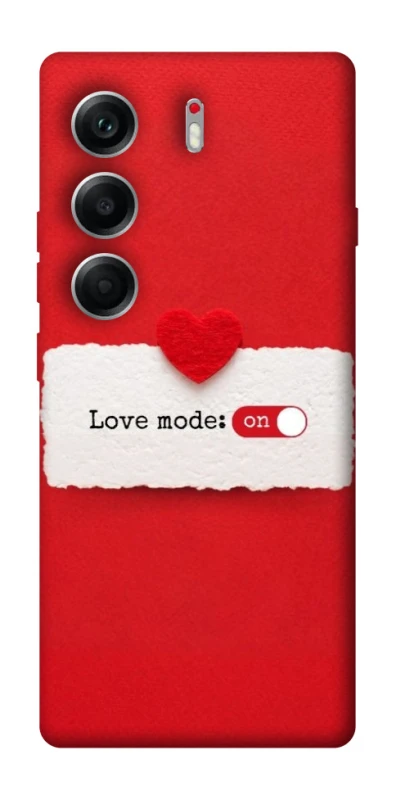 Чохол на Tecno Camon 40 Love Mode ON фото 1 з 1