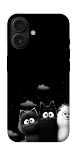 Чохол на Apple iPhone 16 Three Cats фото 1 з 1