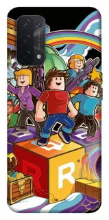 Чохол на Oppo A54 5G / A74 5G Roblox family фото 1 з 1