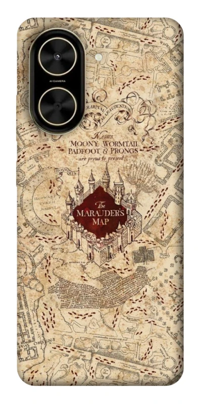 Чохол на Xiaomi Poco C71 Harry Potter Marauder's Map фото 1 з 1