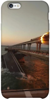 Чохол на Apple iPhone 6/6s plus (5.5") Кримський міст втомився фото 1 з 1