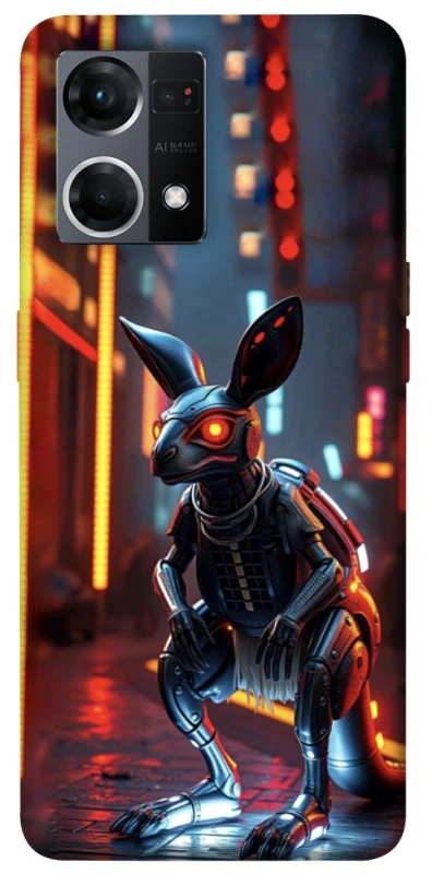 Чохол на Oppo Reno 7 4G Cyber Kangaroo фото 1 з 1