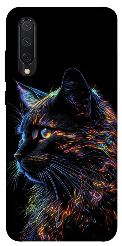 Чохол на Xiaomi Mi CC9 / Mi 9 Lite Чорний кіт фото 1 з 1