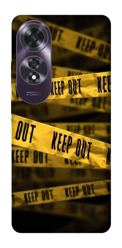 Чехол на Oppo A60 keep out фото 1 из 1