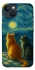 Чохол на Apple iPhone 13 (6.1") Cats under the stars фото 1 з 1