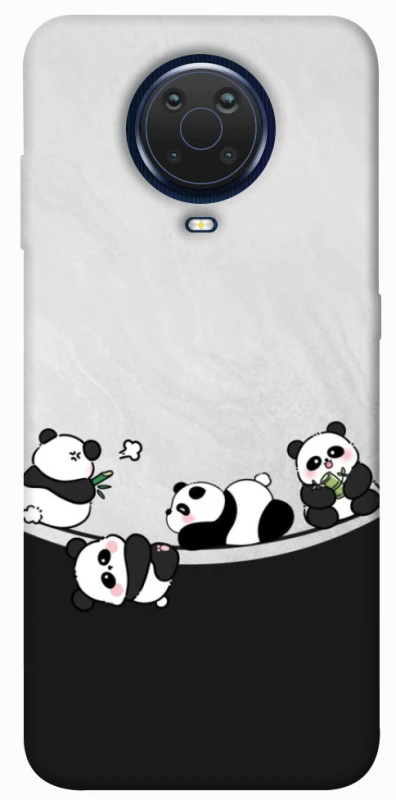 Чохол на Nokia G20 / G10 / 6.3 Four pandas фото 1 з 1