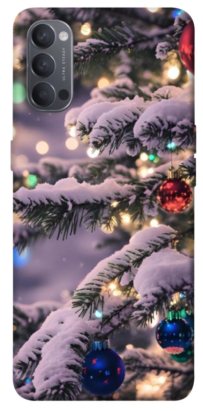 Чехол на Oppo Reno 4 Новогодний v31 фото 1 из 1