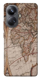 Чехол на Realme 10 Pro+ Карта путешествий фото 1 из 1