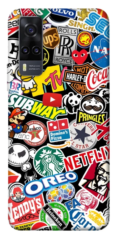 Чохол на Vivo Y31 brands фото 1 з 1