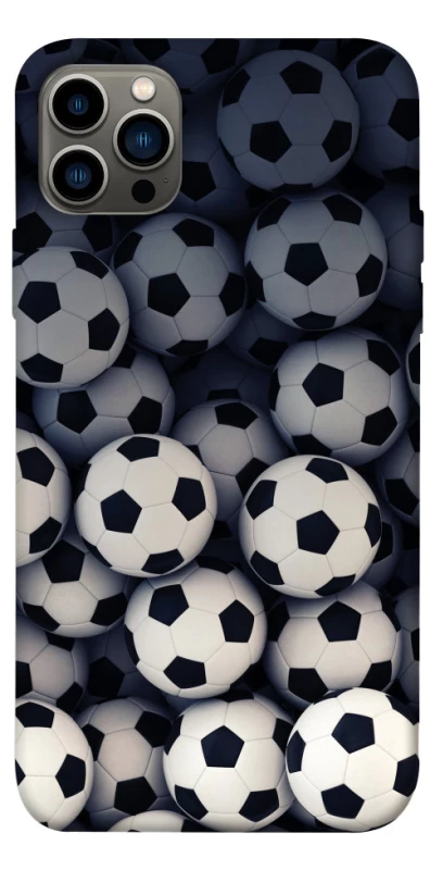 Чохол на Apple iPhone 12 Pro (6.1") Футбольні м'ячи фото 1 з 1