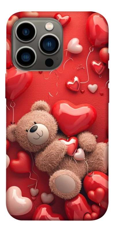 Чохол на Apple iPhone 13 Pro (6.1") bear in hearts фото 1 з 1