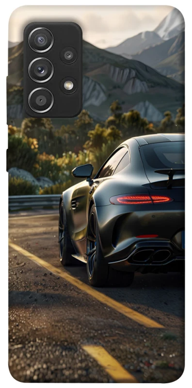 Чехол на Samsung Galaxy A52 4G / A52 5G Car in the mountains фото 1 из 1