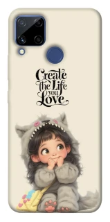Чохол на Realme C15 Create the life you love фото 1 з 1
