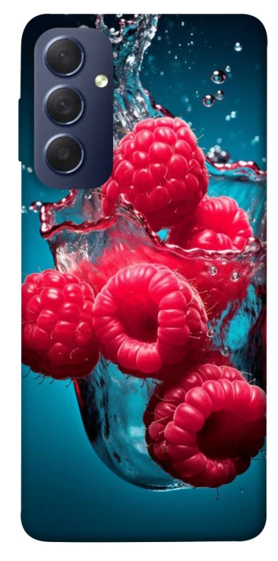 Чохол на Samsung Galaxy M54 5G Малинка у воді фото 1 з 1